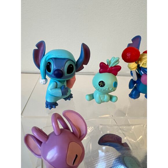 Disney Stitch Angel Scrump Figures Toy Figures Cake Topper Just Play - Picture 3 of 10